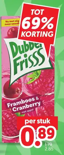 Dekamarkt Dubber Frisss aanbieding