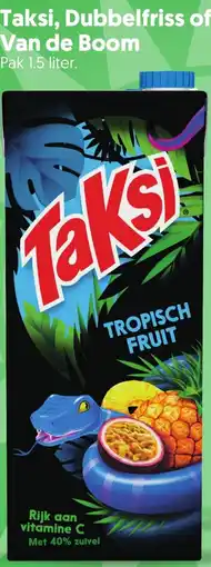Dekamarkt Taksi, Dubbelfriss of Van de Boom aanbieding