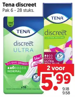 Dekamarkt Tena discreet aanbieding