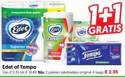 Dekamarkt Edet of Tempo aanbieding