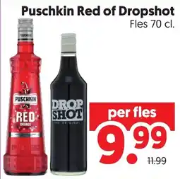 Dekamarkt Puschkin Red of Dropshot aanbieding