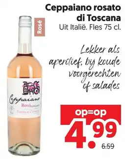 Dekamarkt Ceppaiano rosato di Toscana aanbieding