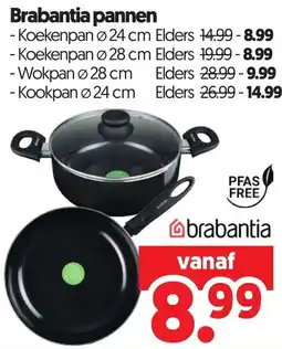 Dekamarkt Brabantia pannen aanbieding