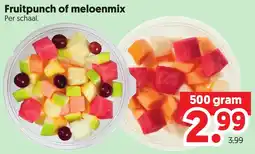 Dekamarkt Fruitpunch of meloenmix aanbieding