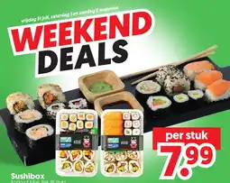 Dekamarkt Sushibox aanbieding