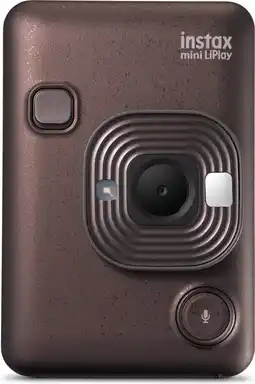 Bol.com FUJIFILM instax mini LiPlay - Instant Camera - Deep Bronze aanbieding