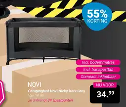 Van Asten BabySuperstore Novi Campingbed Novi Nicky aanbieding