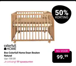Van Asten BabySuperstore Box Colorfull Home Daan Beuken Natural aanbieding