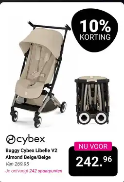 Van Asten BabySuperstore Buggy Cybex Libelle V2 Almond Beige / Beige aanbieding