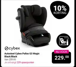 Van Asten BabySuperstore Autostoel Cybex Pallas G3 Magic Black / Black aanbieding