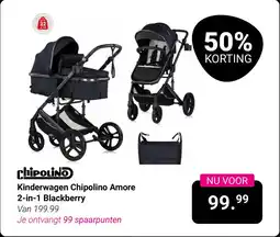 Van Asten BabySuperstore Kinderwagen Chipolino Amore 2-in-1 Blackberry aanbieding