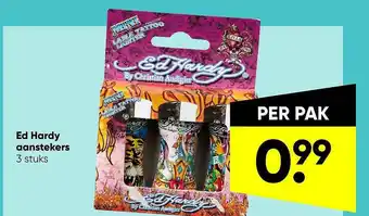 Big Bazar Ed Hardy Aanstekers aanbieding