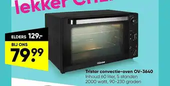 Big Bazar Tristar Convectie-oven OV-3640 aanbieding