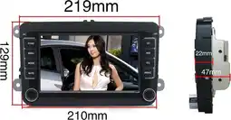 Bol.com Auto Radio 510RNS Android Volkswagen Polo Golf / Seat /Skoda Bluetooth Navigatie maps Europa aanbieding