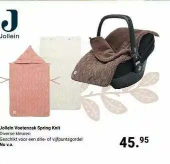 Van Asten BabySuperstore Jollein Voetenzak Spring Knit aanbieding