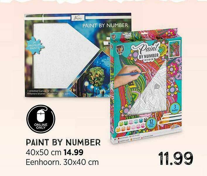 Paint By Number aanbieding bij Xenos