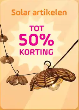 Coppelmans Solar artikelen TOT 50% KORTING aanbieding