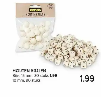 Xenos Houten Kralen aanbieding