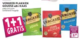 Coop Vergeer plakken goudse 48+ kaas aanbieding