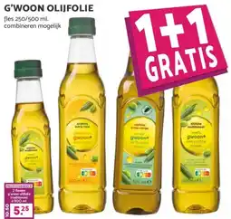 Coop G'WOON OLIJFOLIE aanbieding