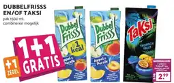 Coop DUBBELFRISSS EN/OF TAKSI aanbieding