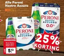 Coop Alle Peroni Nastro Azzuro aanbieding