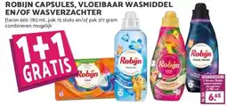 Coop ROBIJN CAPSULES, VLOEIBAAR WASMIDDEL EN/OF WASVERZACHTER aanbieding