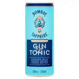 Dirk Bombay Sapphire & tonic aanbieding