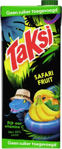Dirk Taksi Safari fruit geen suiker toegevoegd aanbieding