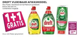 Coop Dreft vloeibaar afwasmiddel aanbieding