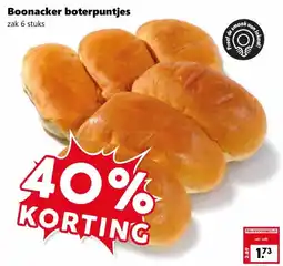 Coop Boonacker boterpuntjes aanbieding