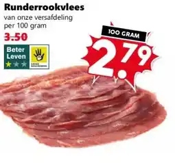 Coop Runderrookvlees aanbieding