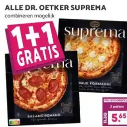 Boon`s Markt ALLE DR. OETKER SUPREMA aanbieding