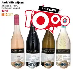 Coop Park Villa wijnen aanbieding