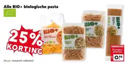 Coop Alle bio+ biologische pasta aanbieding