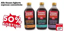 Coop Alle douwe egberts espresso concentrate aanbieding