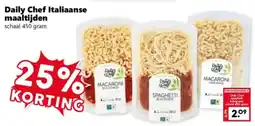Coop Daily chef italiaanse maaltijden aanbieding