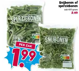 Boon`s Markt Snijbonen of sperziebonen aanbieding