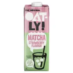 Albert Heijn Oatly! Matcha strawberry flavour aanbieding