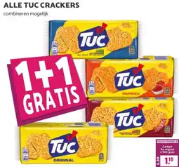 Boon`s Markt ALLE TUC CRACKERS aanbieding
