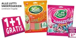 Boon`s Markt ALLE LUTTI SNOEPZAKKEN aanbieding