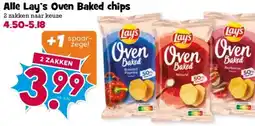 Boon`s Markt Alle Lay's Oven Baked chips aanbieding