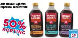 Boon`s Markt Alle Douwe Egberts espresso concentrate aanbieding