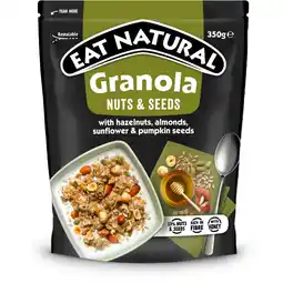 Albert Heijn Eat Natural Granola nuts & seeds aanbieding