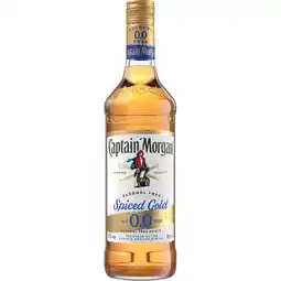 Albert Heijn Captain Morgan Spiced gold 0% aanbieding