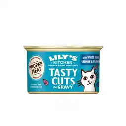 Albert Heijn Lily's Kitchen Tasty cuts in saus met oceaanvis aanbieding