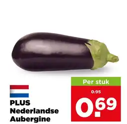 PLUS Plus nederlandse aubergine aanbieding