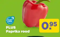 PLUS Plus paprika rood aanbieding