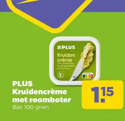 PLUS Plus kruidencrème met roomboter aanbieding
