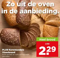 PLUS Plus korenlanders vloerbrood aanbieding